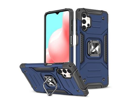 Funda para Samsung Galaxy A33 5G HURTEL con Soporte Azul