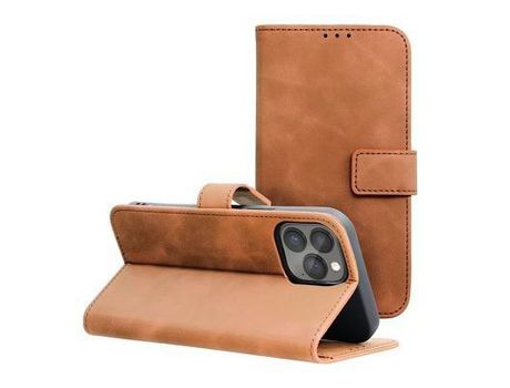 Funda para iPhone 13 Pro Max FORCELL Libro Marrón