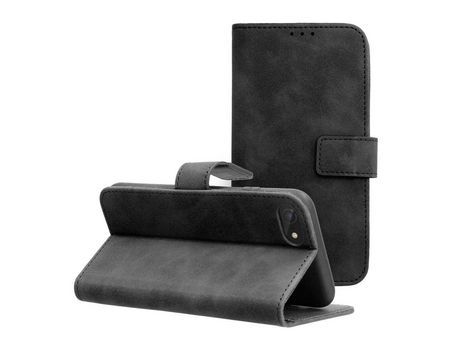 Funda para iPhone 7 y 8 y Se 2020 FORCELL Libro Negro