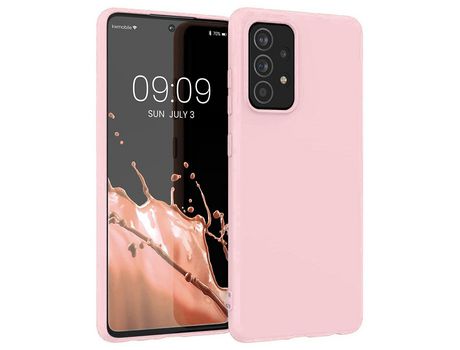 Funda para Samsung Galaxy A22 4G HURTEL Silicona Kind Rosa