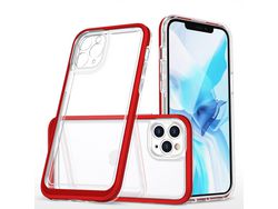 Funda para iPhone 11 Pro Max HURTEL Acrílico Rojo