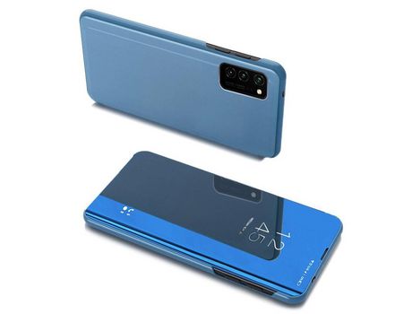 Funda para Samsung Galaxy A03S HURTEL Clear View Azul