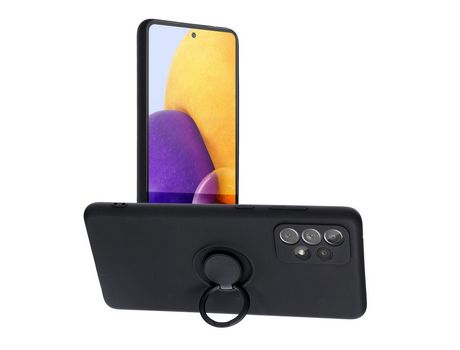 Funda para Samsung Galaxy A52 y A52 5G y A52S FORCELL con Soporte Negro