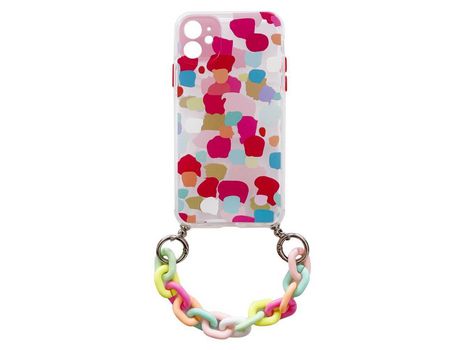 Funda para Samsung Galaxy S21 Plus 5G HURTEL con Cadena Thin Multicolores