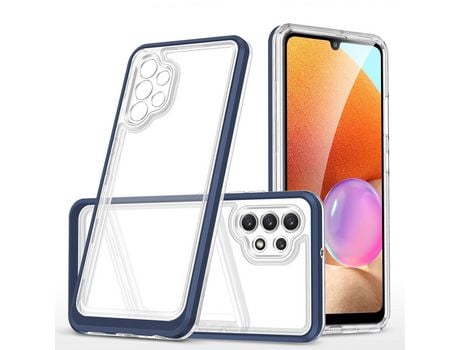 Funda para Samsung Galaxy A72 4G HURTEL Acrílico Azul
