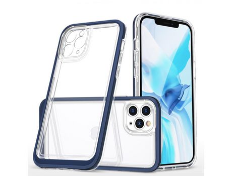 Funda para iPhone 11 Pro Max HURTEL Acrílico Azul