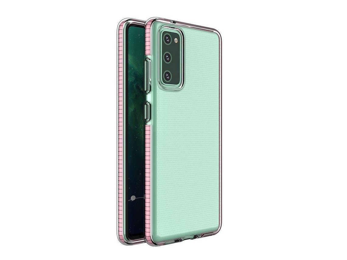Funda para Samsung Galaxy A02S HURTEL Silicona Soft Rosa