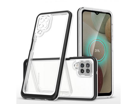 Funda para Samsung Galaxy A22 4G HURTEL Acrílico Negro