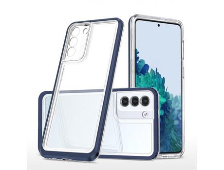 Funda para Samsung Galaxy S21 Plus 5G HURTEL Acrílico Azul