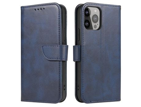 Funda para iPhone 13 Pro HURTEL Magnética Azul