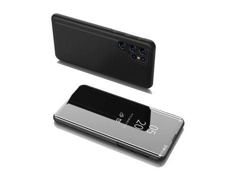Funda para Samsung Galaxy S22 Ultra HURTEL Clear View Negro
