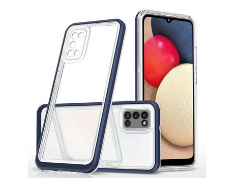 Funda para Samsung Galaxy A03S HURTEL Acrílico Azul