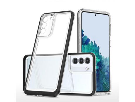 Funda para Samsung Galaxy S21 Plus 5G HURTEL Acrílico Negro