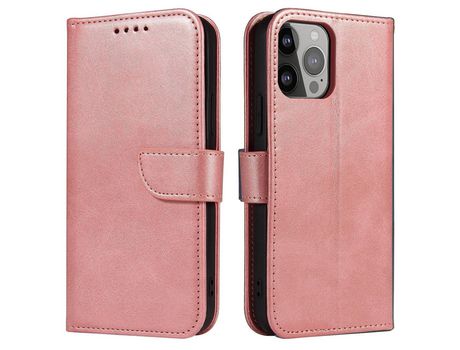 Funda para iPhone 13 Mini HURTEL Magnética Rosa