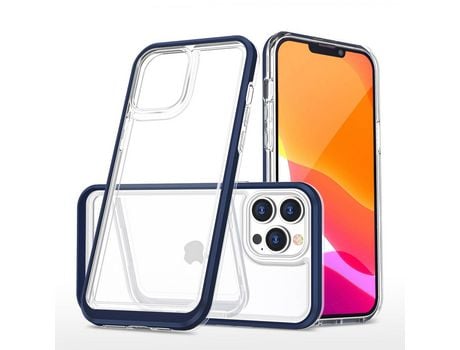 Funda para iPhone 13 Pro HURTEL Acrílico Azul