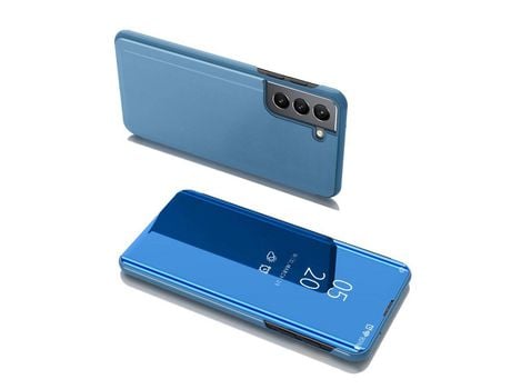 Funda para Samsung Galaxy S22 Plus HURTEL Clear View Azul