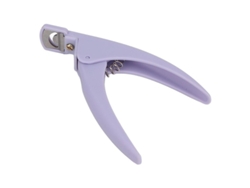 Tijeras De Uñas Artísticas Para Cortar Puntas De Uñas Postizas Caseras Con Soporte Resistente Y Práctico - Morado