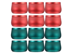 12 Piezas De Caja De Lata Sellada Multiuso Para Almacenamiento De Té, Tarros De Dulces Webake
