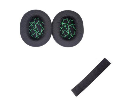 Substituição de protetores de ouvido e faixa de cabeça para SteelSeries Arctis 1/3/5/7/9X/PRO Multicolor INF