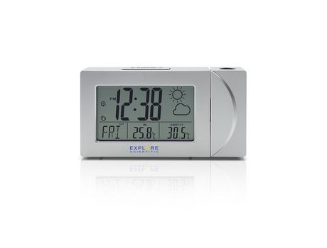 Explore Scientific RPW3008 Reloj despertador digital Plata EXPLORER SCIENTIFIC