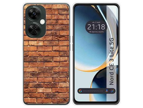 Funda Silicona para Oneplus Nord CE 3 Lite 5G diseño Ladrillo 04 Dibujos