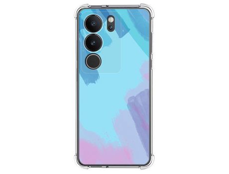 Funda Silicona Antigolpes para Vivo V29 5G diseño Acuarela 10 Dibujos