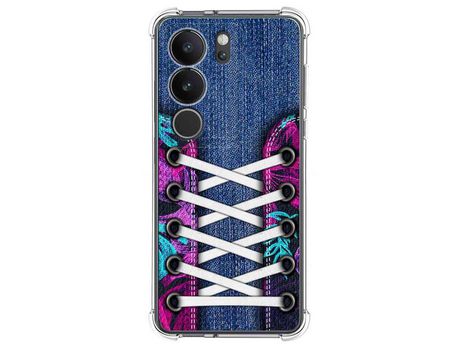Funda Silicona Antigolpes para Vivo V29 5G diseño Zapatillas 06 Dibujos