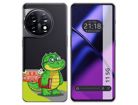Funda Silicona Transparente para Oneplus 11 5G diseño Coco Dibujos