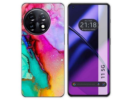 Funda Silicona para Oneplus 11 5G diseño Mármol 15 Dibujos