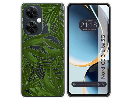 Funda Silicona Transparente para Oneplus Nord CE 3 Lite 5G diseño Jungla Dibujos