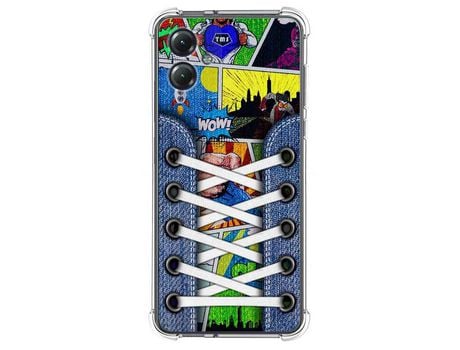 Funda Silicona Antigolpes para Motorola Moto G14 diseño Zapatillas 14 Dibujos