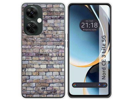 Funda Silicona para Oneplus Nord CE 3 Lite 5G diseño Ladrillo 02 Dibujos