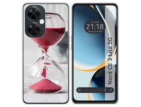 Funda Silicona para Oneplus Nord CE 3 Lite 5G diseño Reloj Dibujos
