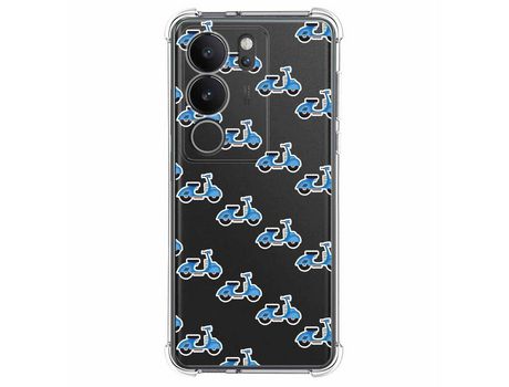 Funda Silicona Antigolpes para Vivo V29 5G diseño Scooter Dibujos