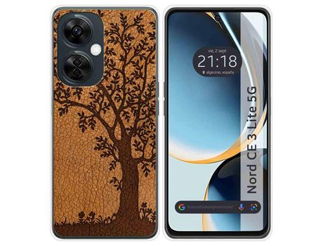 Funda Silicona para Oneplus Nord CE 3 Lite 5G diseño Cuero 03 Dibujos