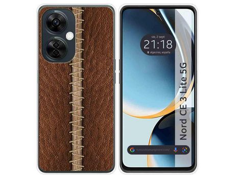 Funda Silicona para Oneplus Nord CE 3 Lite 5G diseño Cuero 01 Dibujos
