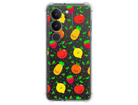 Funda Silicona Antigolpes para Vivo V29 5G diseño Frutas 01 Dibujos