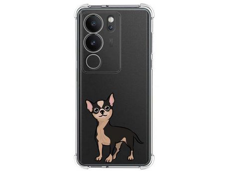 Funda Silicona Antigolpes para Vivo V29 5G diseño Perros 05 Dibujos