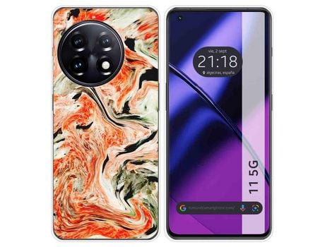 Funda Silicona para Oneplus 11 5G diseño Mármol 12 Dibujos