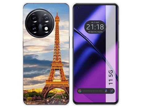 Funda Silicona para Oneplus 11 5G diseño Paris Dibujos