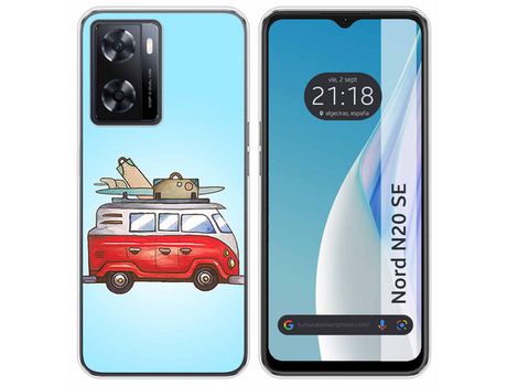 Funda Silicona para Oneplus Nord N20 SE diseño Furgoneta Dibujos