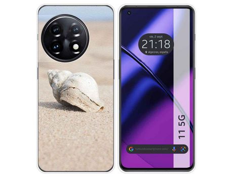 Funda Silicona para Oneplus 11 5G diseño Concha Dibujos