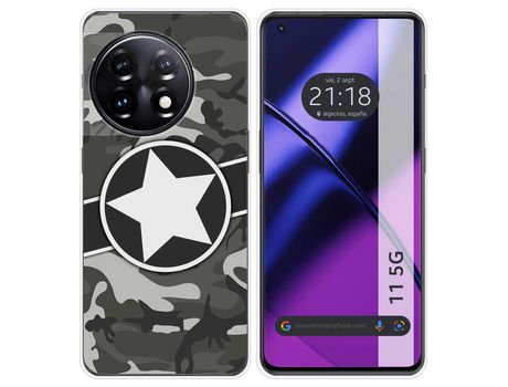 Funda Silicona para Oneplus 11 5G diseño Camuflaje 02 Dibujos