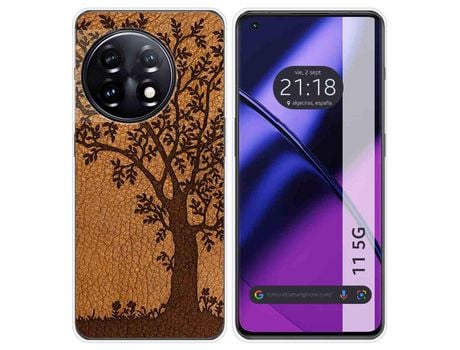 Funda Silicona para Oneplus 11 5G diseño Cuero 03 Dibujos