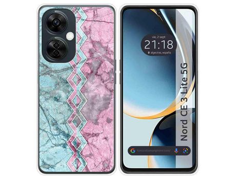 Funda Silicona para Oneplus Nord CE 3 Lite 5G diseño Mármol 08 Dibujos
