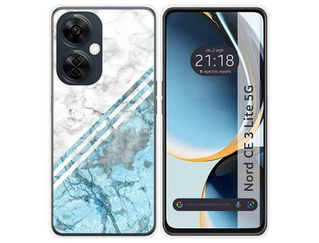 Funda Silicona para Oneplus Nord CE 3 Lite 5G diseño Mármol 02 Dibujos