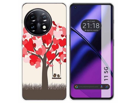 Funda Silicona para Oneplus 11 5G diseño Pajaritos Dibujos