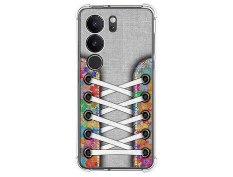 Funda Silicona Antigolpes para Vivo V29 5G diseño Zapatillas 04 Dibujos