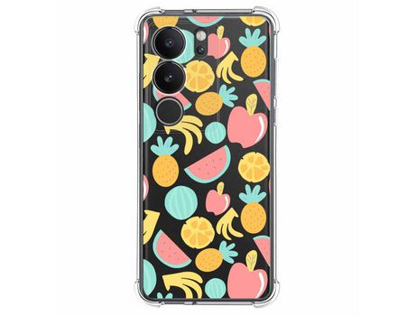 Funda Silicona Antigolpes para Vivo V29 5G diseño Frutas 02 Dibujos