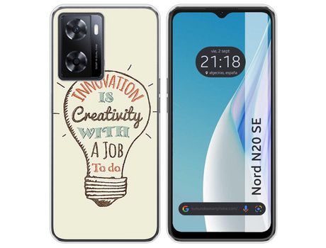 Funda Silicona para Oneplus Nord N20 SE diseño Creativity Dibujos